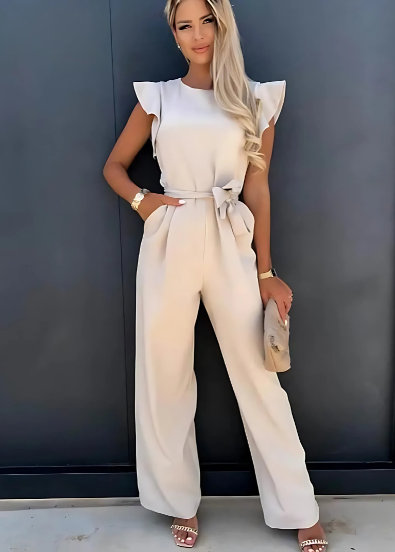 Panthère Wide-Leg Jumpsuit