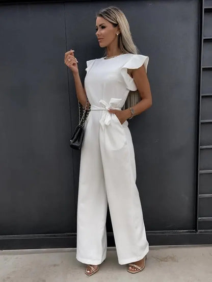 Panthère Wide-Leg Jumpsuit