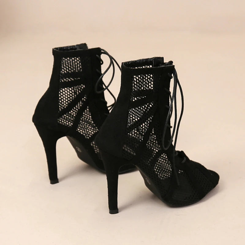 Mystique Mesh Heels