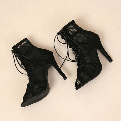 Mystique Mesh Heels