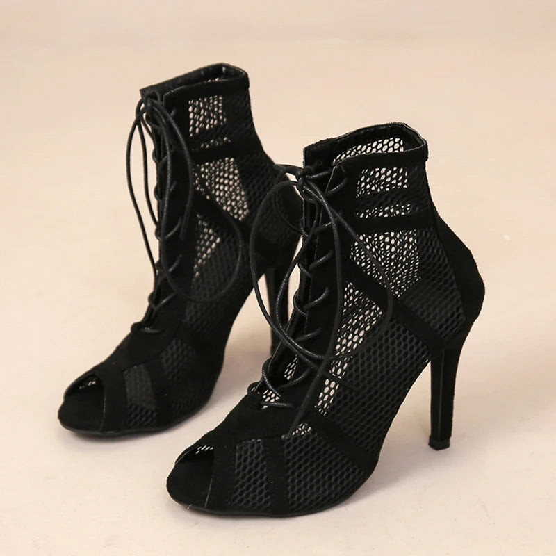 Mystique Mesh Heels