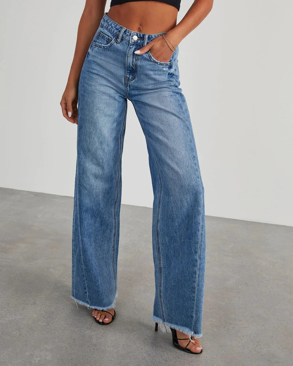 Palazzino Wide-Leg Jeans