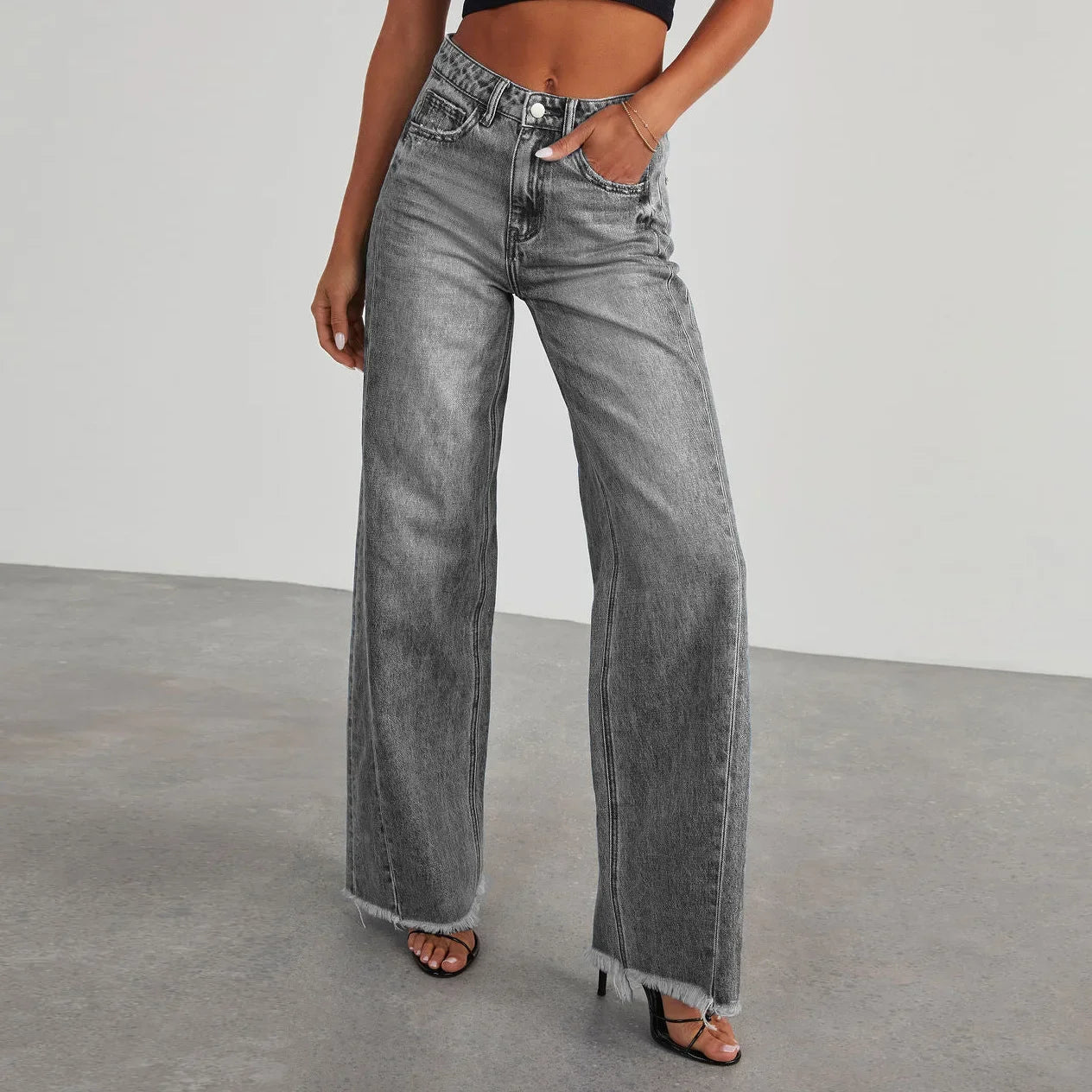 Palazzino Wide-Leg Jeans