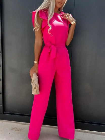 Panthère Wide-Leg Jumpsuit