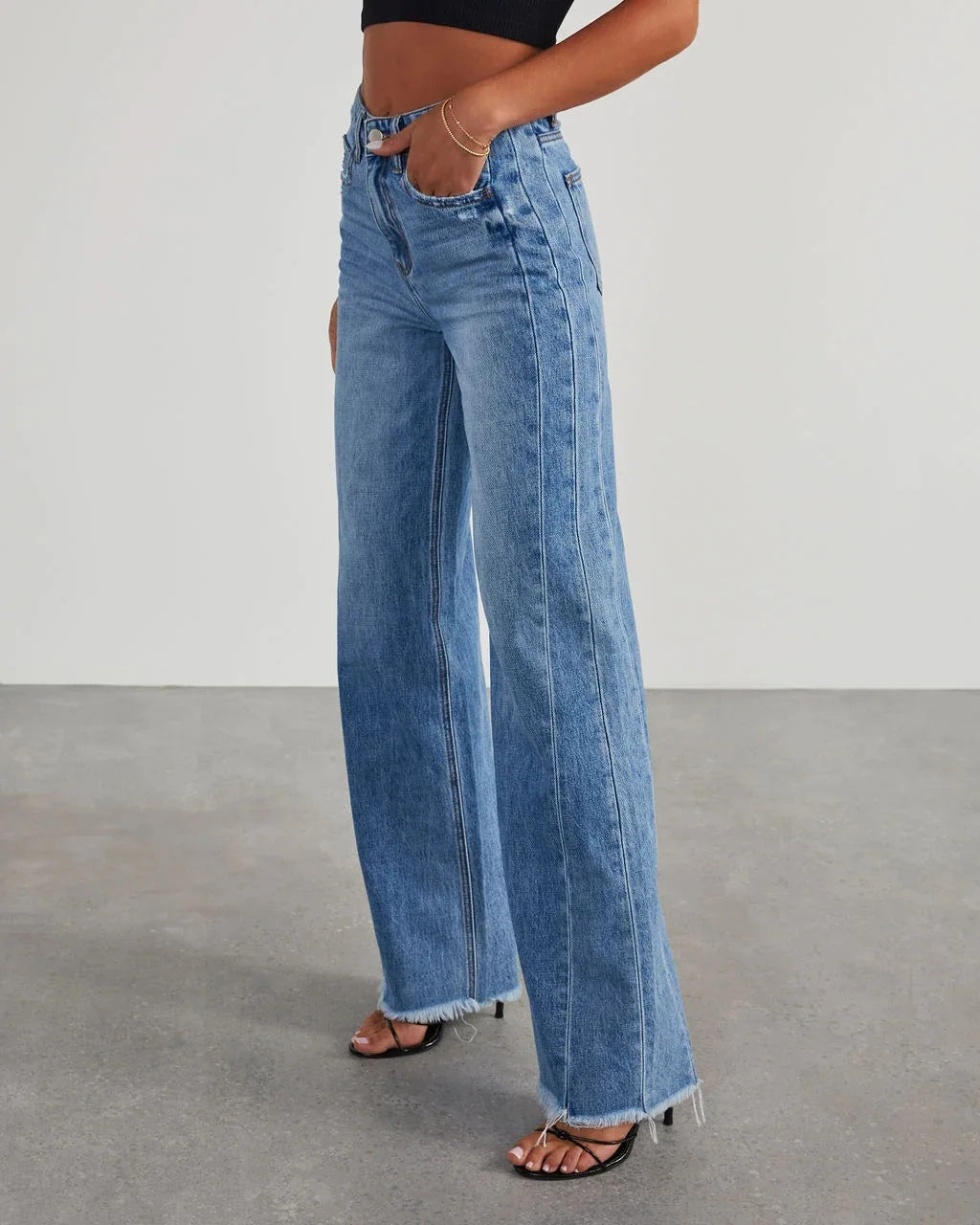 Palazzino Wide-Leg Jeans