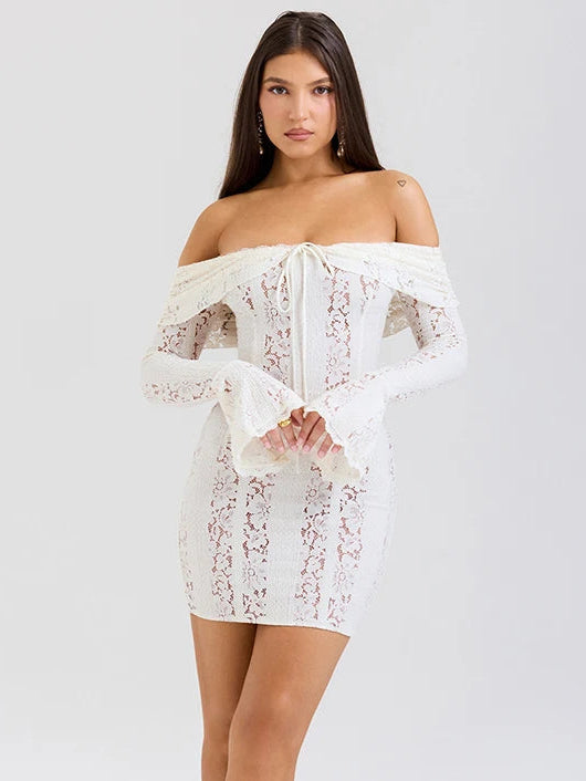 Celeste Lace Mini-Dress