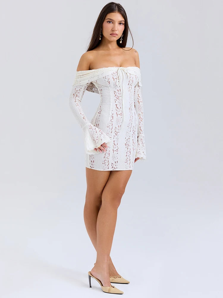 Celeste Lace Mini-Dress