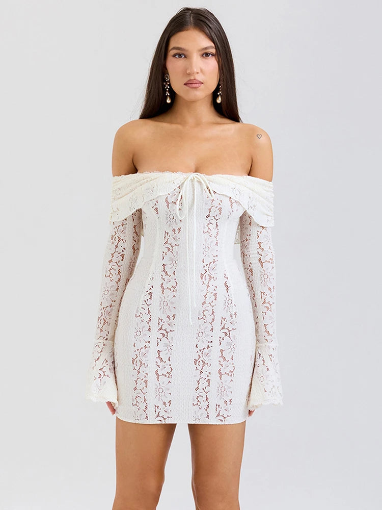 Celeste Lace Mini-Dress